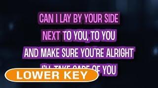 Lay Me Down Karaoke Lower Key  Sam Smith [upl. by Unam]