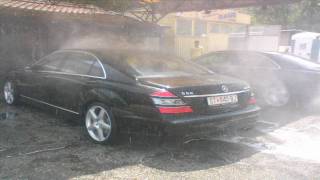 Mercedes S65 AMG Loud Start Up Loud Growl and Accelerating [upl. by Nolram]