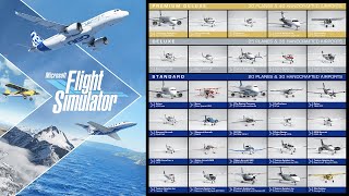 Microsoft Flight Simulator 2020  Official Planes and HandCrafted Airports Overview [upl. by Ahsini208]