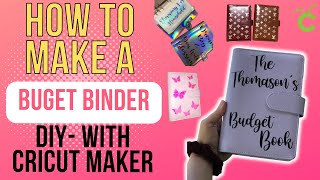 DIY Budget Binder  Money Budget Binder  How To Make A Budget Binder With Cash Envelopes [upl. by Llemert]