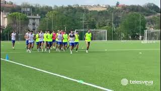 SERIE D  Fidelis Andria in ritiro a Montorio al Vomano le immagini del primo allenamento [upl. by Maze]