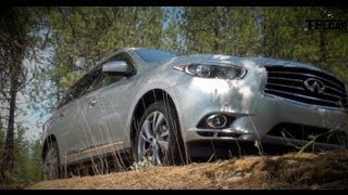 2013 Infiniti JX35 Drive amp Review [upl. by Kristos]