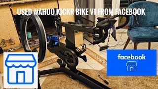 I bought a wahoo kickr bike indoor trainer from Facebook marketplace [upl. by Asital]