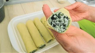 CANNELLONI ricotta e spinaci 😍 La mia ricetta [upl. by Essila]