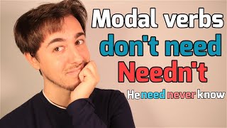 Diferencia DONT NEED TO  NEEDNT  NEEDNT HAVE  PARTICIPLE  Verbos modales Gramática Inglés [upl. by Sholeen]