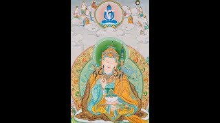 The aspiration prayer of Samantabhadra Kuntuzangpo Kunzang Monlam with lyrics [upl. by Adnawak]