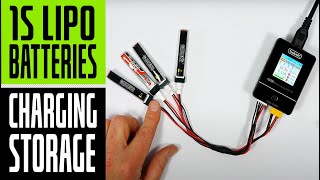 The best way to charge and store 1S LiPo batteries [upl. by Eetnom]