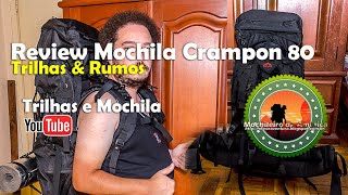 Review da mochila Crampon 80  Trilhas e Rumos [upl. by Harilda]