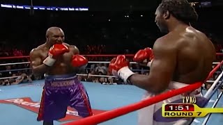 Evander Holyfield vs Lennox Lewis II  1999 highlights [upl. by Radman]