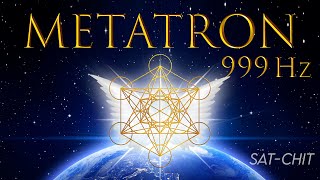 ARCANGEL METATRON FRECUENCIA 999 Hz ✧ Cubo de Metatrón ✧ Activación del Cuerpo de Luz Merkabah [upl. by Stace618]