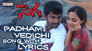 Padham Vidichi Song With Lyrics  Sega Songs  Nani Nitya Menon Bindu Madhavi Aditya Music Telugu [upl. by Arbua541]