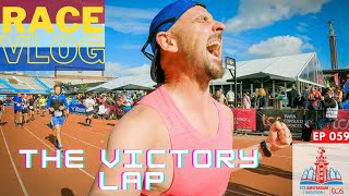 Amsterdam Marathon 2022 Raceday Vlog  Will I Hit The 20 Mile Wall Again [upl. by Yrrag]