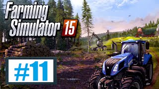 Dalej przy drzewie  Farming Simulator 15 11 [upl. by Brogle]