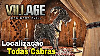 Resident Evil Village Localização de Todas as Cabras de Proteção [upl. by Kaule]