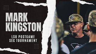 Mark Kingston South CarolinaLSU postgame press conference [upl. by Iramohs]