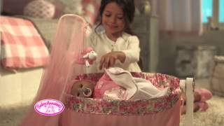 Smyths Toys  Baby Annabell Rocking Cradle [upl. by Merras]