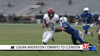 Fyffes Logan Anderson commits to Clemson [upl. by Cresida]