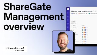 ShareGate Management Overview [upl. by Neelyam975]