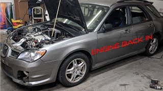 EG33 Swap  Turbo EG33 Impreza Install Ep 39 [upl. by Ahsinra]