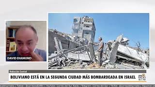 DAVID DIAMOND  Testimonio de un Boliviano desde Israel en zona de combate Bolivia Sucre [upl. by Nerw]