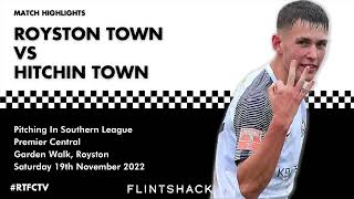 HARNESS HAT TRICK HAMMERS HITCHIN  ROYSTON TOWN vs HITCHIN TOWN  HIGHLIGHTS [upl. by Anhaj]