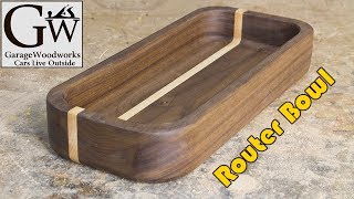 Make a Bowl with a Router [upl. by Elbam542]