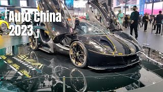 Guangzhou Auto Show 2023 POV Chinese brands make their mark with many new models on display [upl. by Jamila]