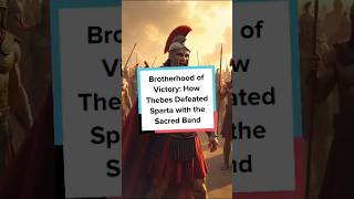 Brotherhood of Victory How Thebes Defeated Sparta with the Sacred Band [upl. by Thorlay]