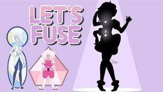 LETS FUSE  Moonstone amp Pink Diamond  PINK OPALITE  STEVEN UNIVERSE SPEEDPAINT [upl. by Anes]