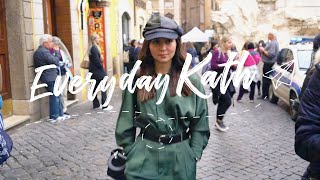 How I Planned My OOTDs in Rome  Everyday Kath [upl. by Denby771]