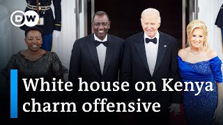 Biden Kenya major nonNATO ally  DW News [upl. by Claudius185]