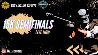 15K SEMI FINALS G1 LIVE  UNDERDOGS UPRISING S2 🔥 BKCxINSTINX ESPORTS  FTDHARAN  bgmi grind [upl. by Elatnahc]