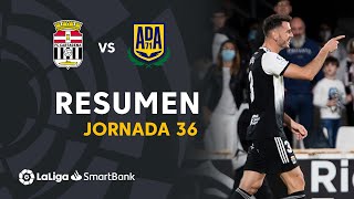 Resumen de FC Cartagena vs AD Alcorcón 31 [upl. by Berni]