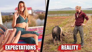 Being a DIGITAL NOMAD  Expectations VS Reality [upl. by Jallier]