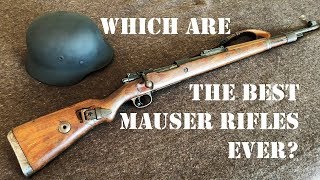 TOP 5 Best Mauser Military Bolt Action Rifles EVER [upl. by Aznofla767]