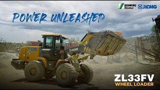 XCMG ZL33FV Wheel Loader [upl. by Alleda]