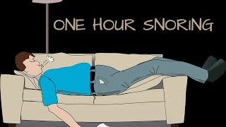 One Hour Snoring Sound Effect [upl. by Suhail928]