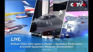 LIVE Airshow China 2022  Aerobatics Performance amp Ground Equipment Maneuver Demonstration [upl. by Riancho]