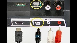 How to connect TV audio Samsung 2019 with amplifier Easy [upl. by Nitsuga738]