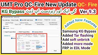 UMTv2 Qcfire New Update  UMT Dongle New Update 2024  UMT Tool Big Update Samsung Dead Boot Repair [upl. by Clarice]