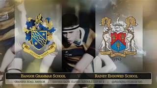 Bangor Grammar School vs Rainey Endowed School  03022018 [upl. by Linzy]