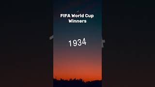 FIFA World Cup Winners 19301938 [upl. by Brawner]