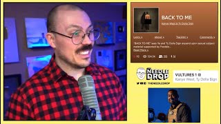 Fantano REACTS to BACK TO ME by Kanye West amp Ty Dolla ign VULTURES REACTION [upl. by Frodine561]