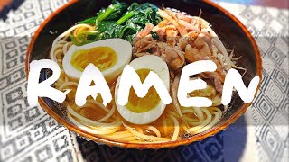 Ein Japaner kocht  Ramen japanische Nudelsuppe [upl. by Shakespeare]