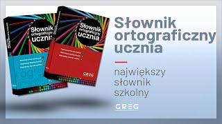 Słownik ortograficzny ucznia [upl. by Axia]