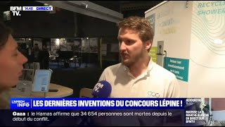 BFMTV  Foire de Paris les dernières inventions du concours Lépine  4 mai 2024 [upl. by Aytac]