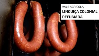 COMO FAZER A LINGUIÇA COLONIAL DEFUMADA EM CASA [upl. by Nomyt]