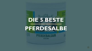 Die 5 Beste Pferdesalbe Test [upl. by Gerri]