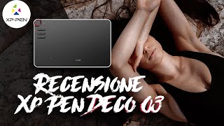 MIGLIOR TAVOLETTA GRAFICA ECONOMICA  Recensione XP PEN DECO 03 [upl. by Merell]