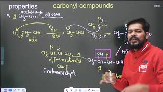 Carbonyl Compounds । Class12  JEE  NEET L3  Prop of Carbonyl Comp part 2Aldol and Cannizaro rxn [upl. by Crandell]